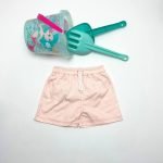 Bañador rayas naranja