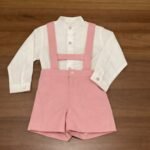 Ceremonia conjunto niño crisantemo maquillaje