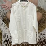 Camisa cubana marfil