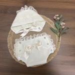 Braga y capota ceremonia azahar marfil