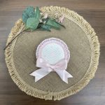 Medallón círculos rosa