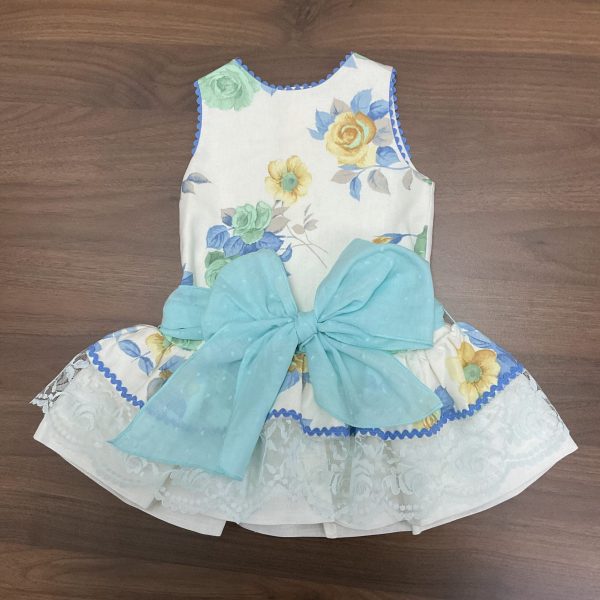 Vestido talle bajo pomelo