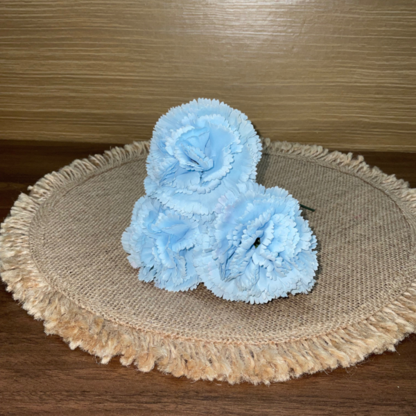 Flor de flamenca celeste