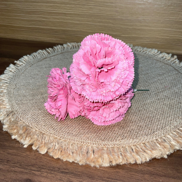 Flor de flamenca rosa oscuro