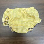 Traje Flamenca vichy amarillo - Imagen 3