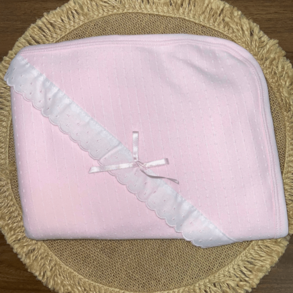 Manta plumeti rosa