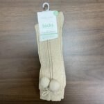 Calcetines pompones camel