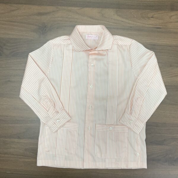 Camisa cubana kids línea naranja