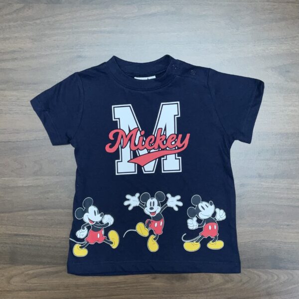 Camiseta Mickey azul marino