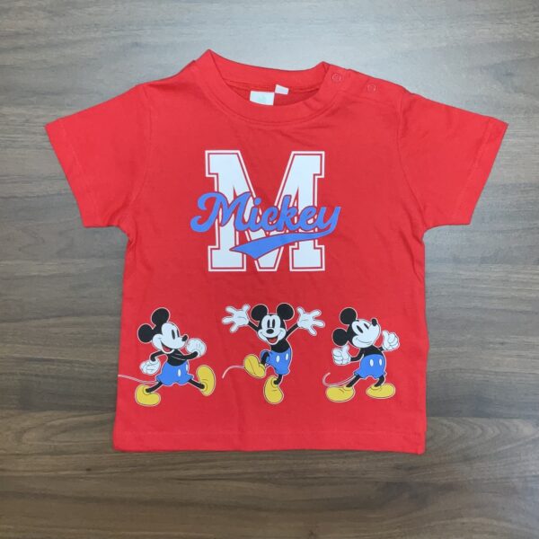 Camiseta Mickey roja