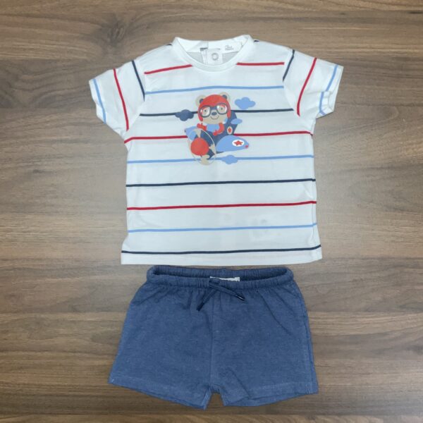 Conjunto camiseta oso y pantalón