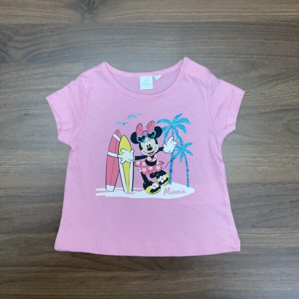 Camiseta Minnie rosa