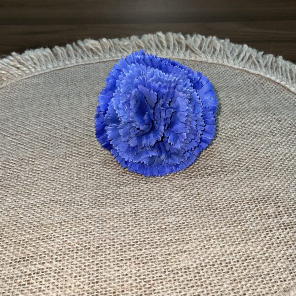 Flor de flamenca azul