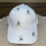 Gorra infantil ositos marfil