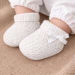 Patuco calado marfil