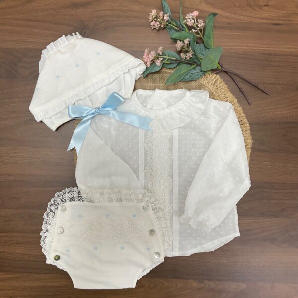 Conjunto ceremonia Romero celeste