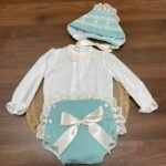 Conjunto ceremonia azahar verde