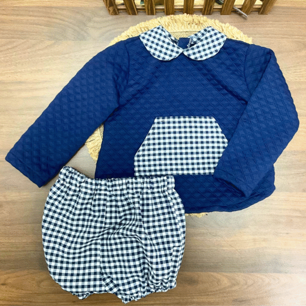 Modelo Benín Azul Marino