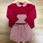 Conjunto pololo Benín Burdeos