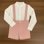 Ceremonia conjunto niño crisantemo maquillaje