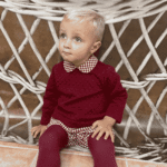 Conjunto pololo Borgoña Burdeos