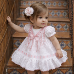 Traje flamenca brisa rosa