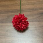 Flor de flamenca rojo clásico