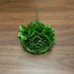 Flor de flamenca verde intenso