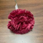 Flor de flamenca burdeos oscuro