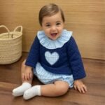 Jesusito Corazón Azul Marino