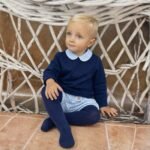 Conjunto pololo Borgoña Azul Marino