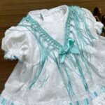 Traje flamenca brisa verde agua - Imagen 3