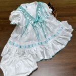 Traje flamenca brisa verde agua