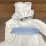 Vestido ceremonia Castaño porcelana - Imagen 3