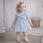 Vestido Azura mangas cortas