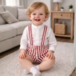 Conjunto de niño Ginza Rojo