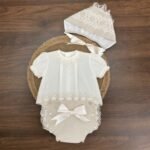 Conjunto ceremonia azahar manga corta - Imagen 4